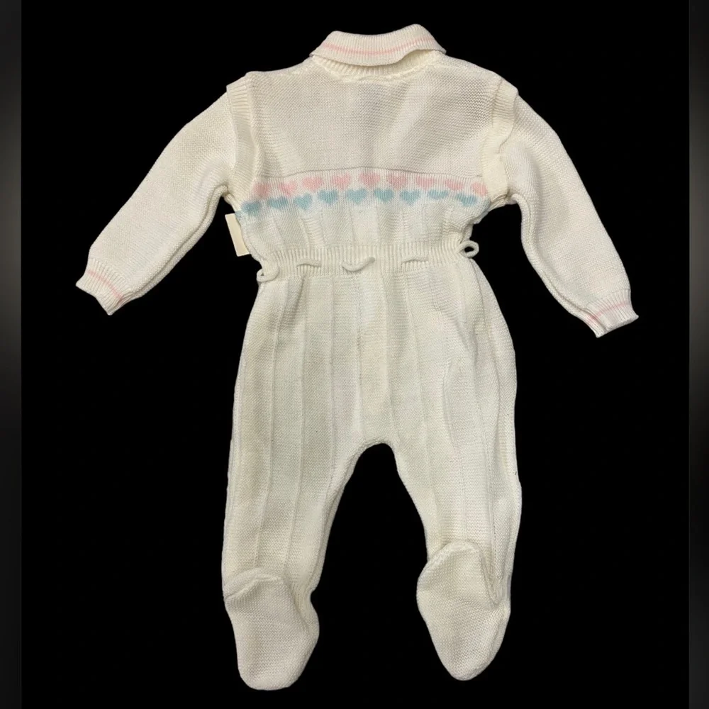 Vintage Boy‎ Girl 1 piece Outfit Footies
